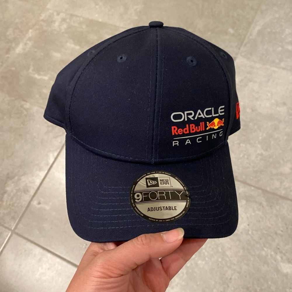 New Era Oracle Red Bull Racing Navy Blue Adjustable 9FORTY Cap